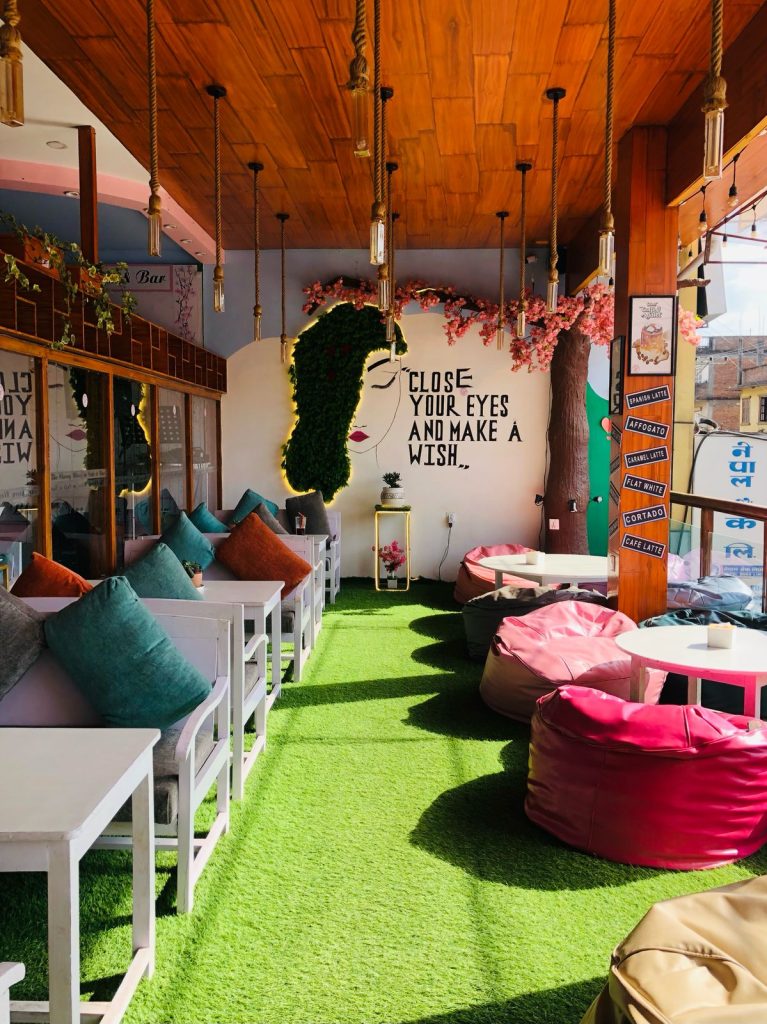 Cherry BLossom Cafe and Bar Balcony